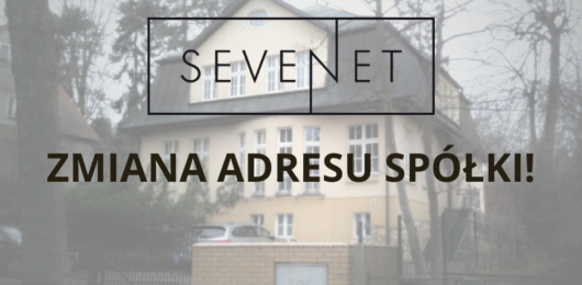 Zmiana adresu Spółki!
