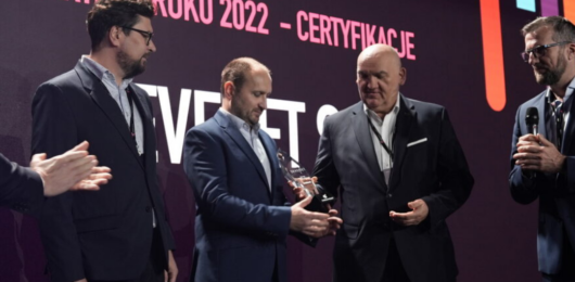 Award for Sevenet during Check Point Security Day.