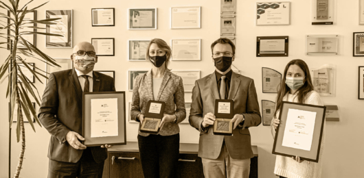 Distinction in the “Gryf Gospodarczy 2020” competition