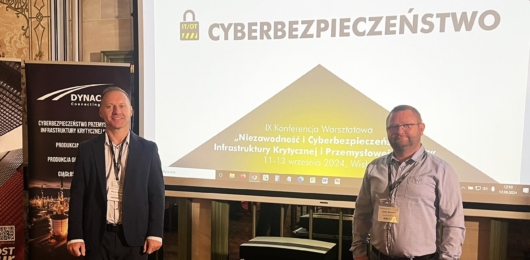 9th Workshop Conference “„Niezawodność i Cyberbezpieczeństwo Infrastruktury Krytycznej i Przemysłowej – IT/OT”