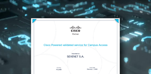 Uzyskaliśmy status Cisco Premier Provider