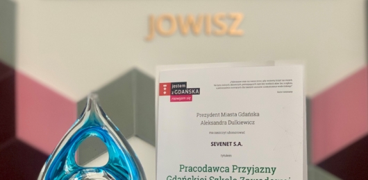 “Employer Friendly to the Gdańsk Vocational School” Award