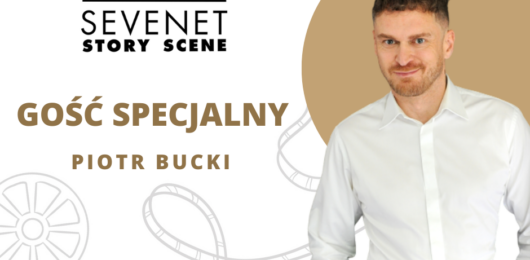 Piotr Bucki as a special guest at Sevenet Story Scene