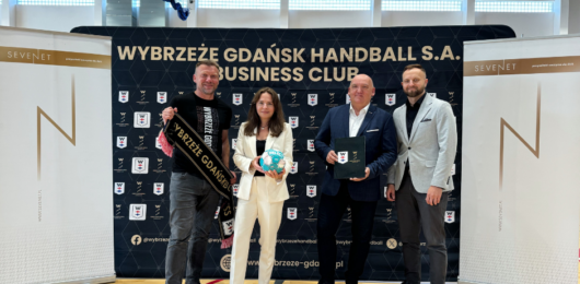 Sevenet joins the sponsors of Wybrzeże Gdańsk!