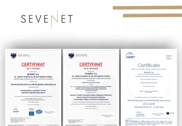 Certificates confirm our IT competences